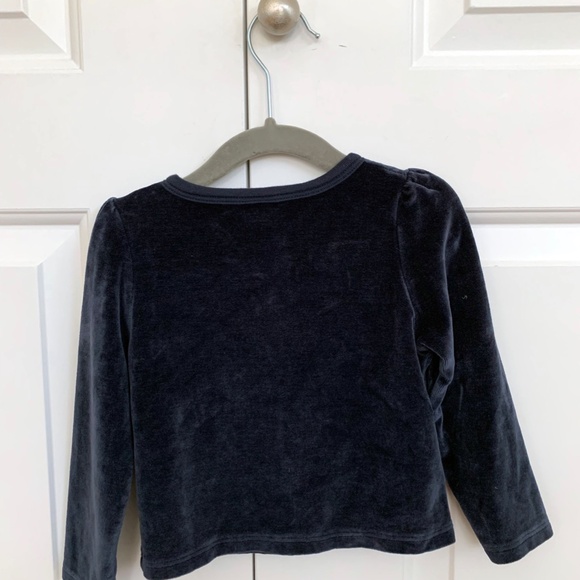 Petit Bateau Cotton Velvet Jacket, 3 Years 95 cm - Picture 2 of 4